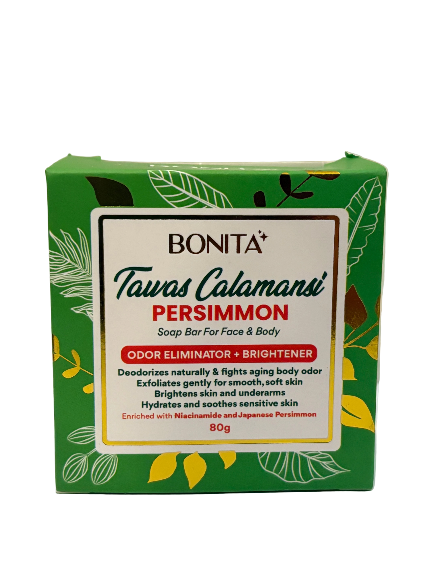 Bonita Tawas Calamansi Persimmon Soap