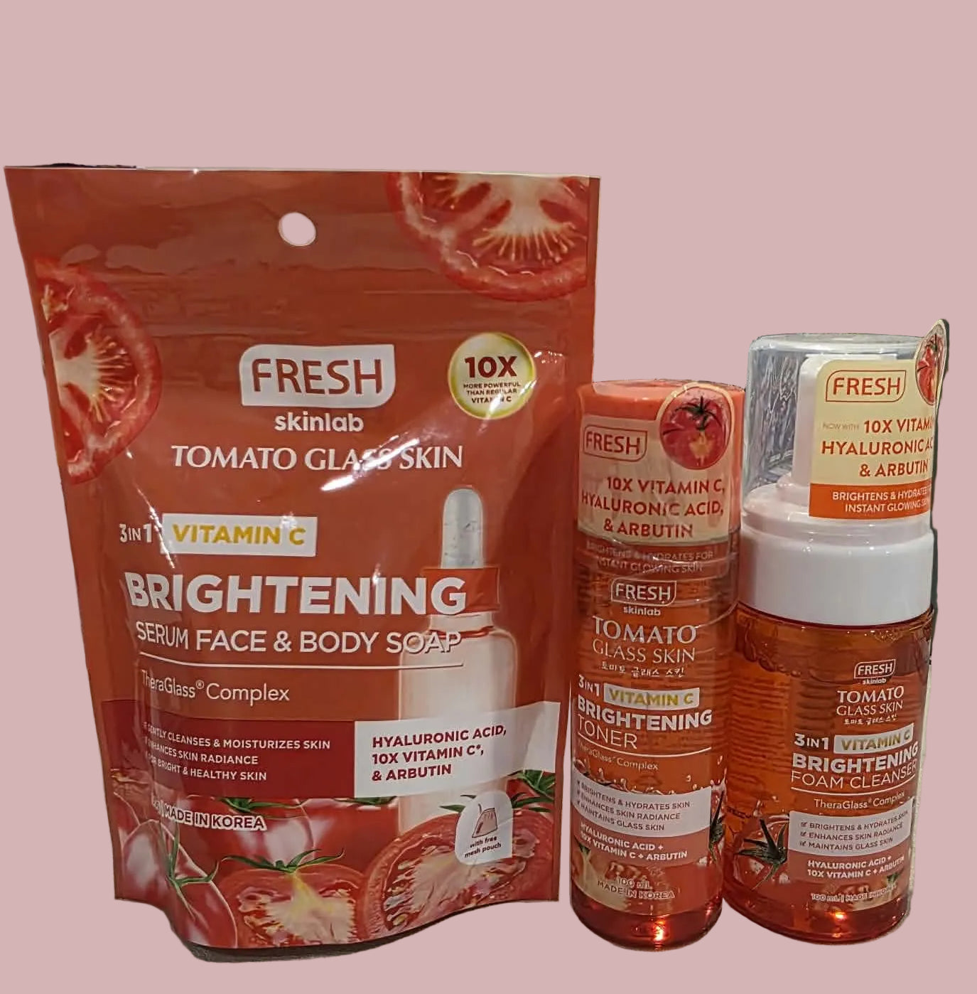 Fresh Skinlab Tomato Glass Skin Set PROMO 1 Stock Only!
