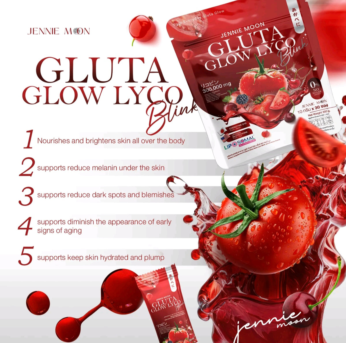 Jennie Moon Gluta Glow Lyco