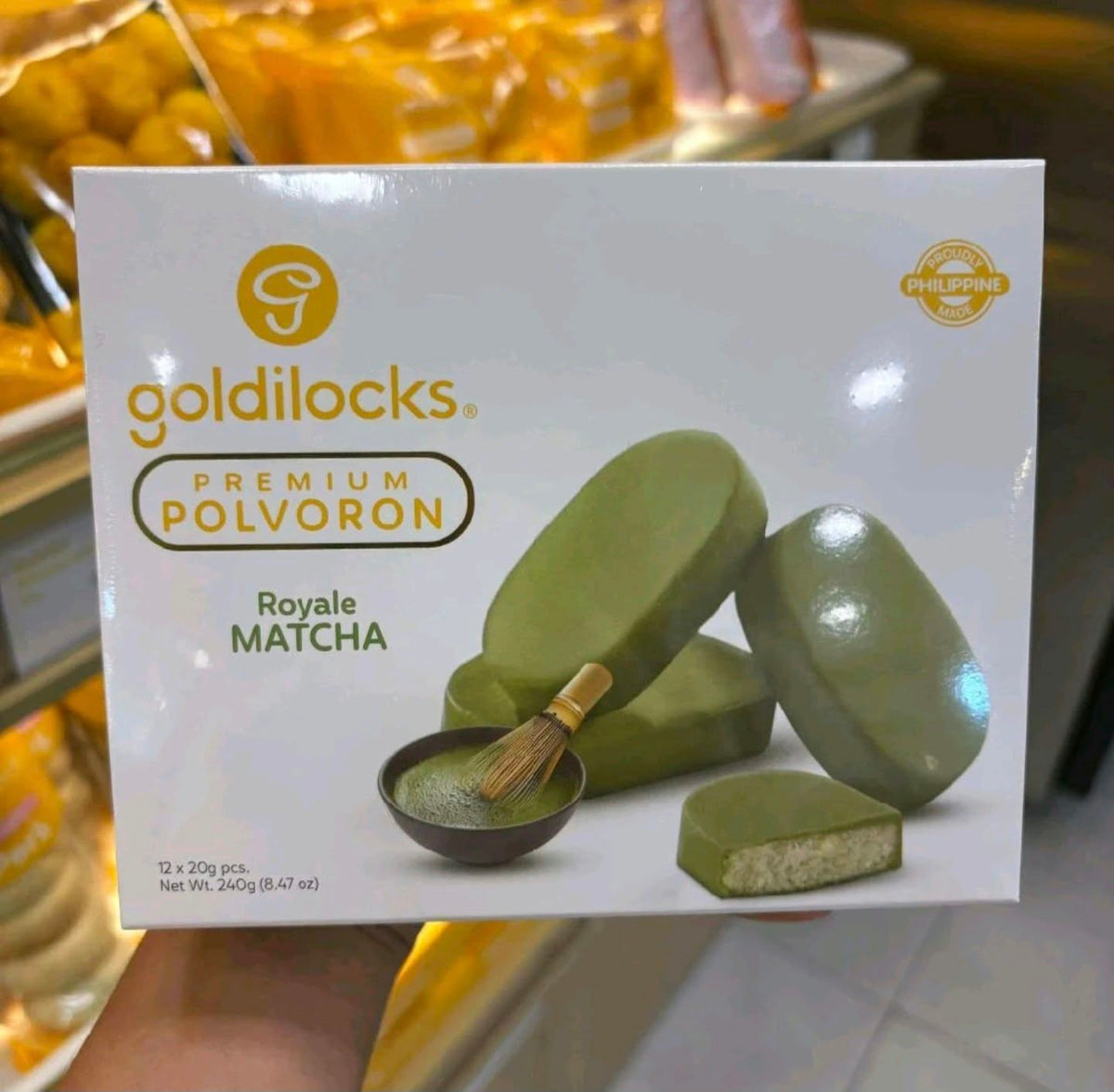 Goldilocks Polvoron Matcha