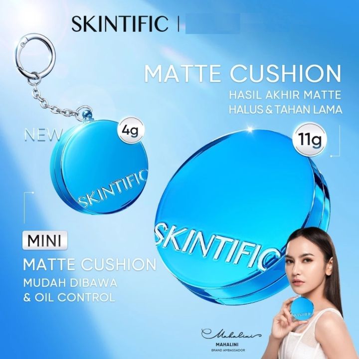 Skintific Blue cushion