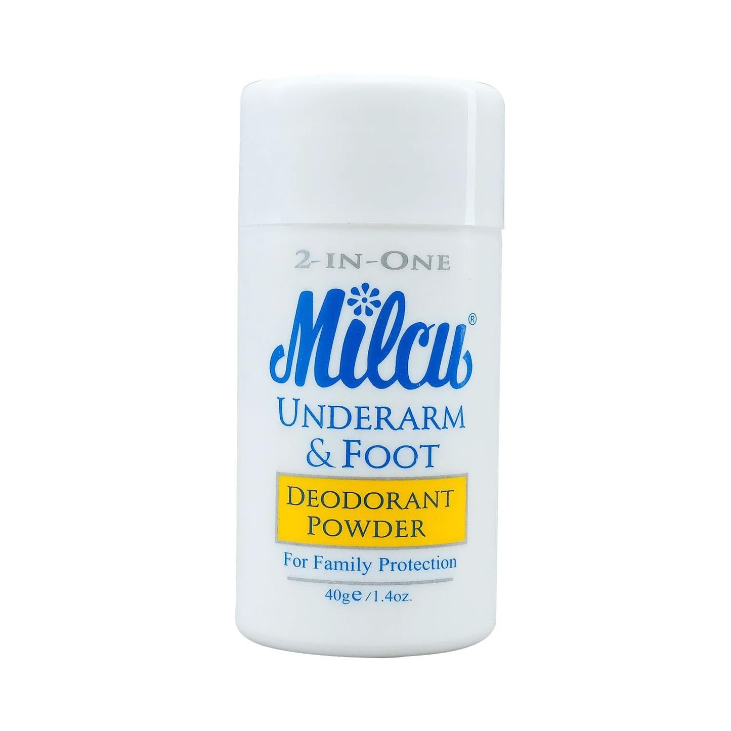 Milcu Underarm and Foot Deodorant Powder