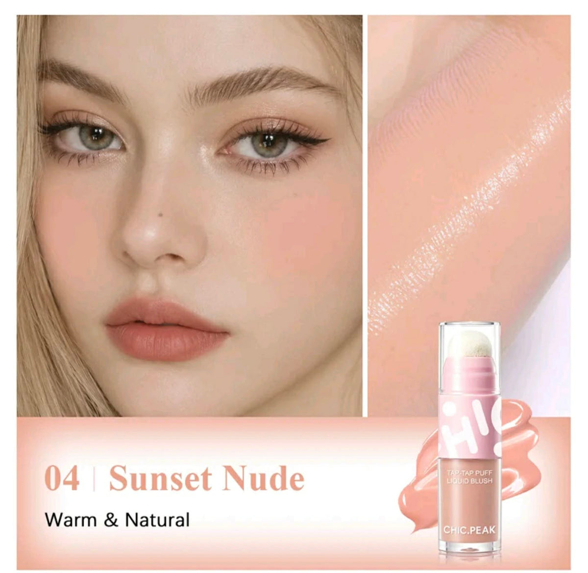 CHIC Taptap Puff Blush