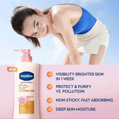 Vaseline healthy Bright SPF 24PA++++ 500 ml