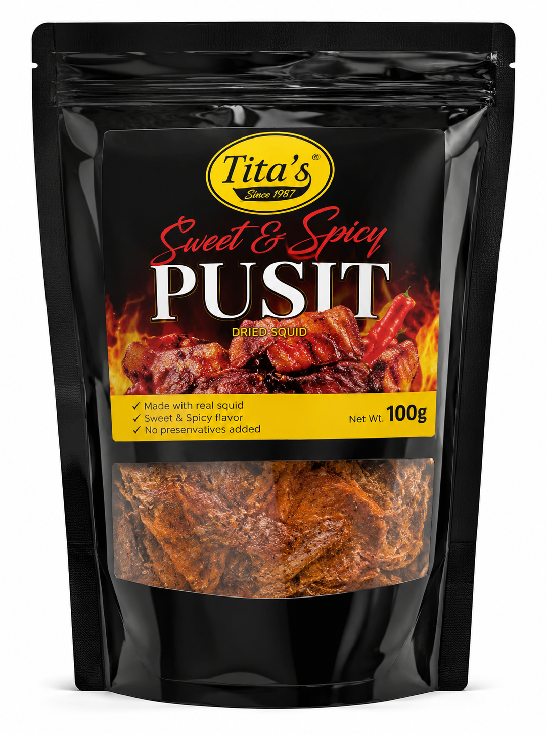 Irene’s Sweet and Spicy Pusit