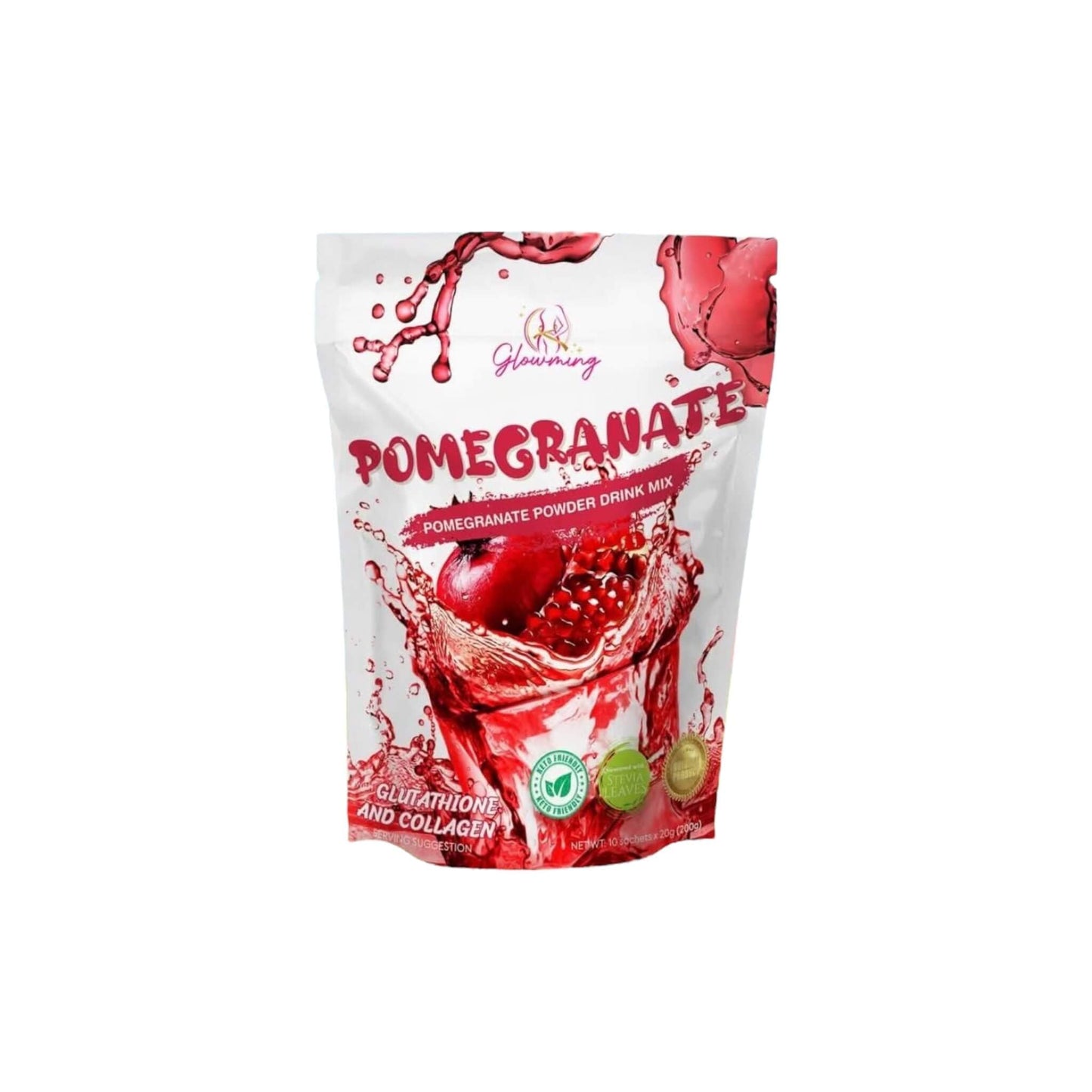 Glowming Pomegranate Juice