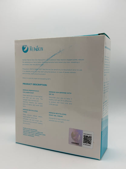 HerSkin Revita Glow Skin Rescue Kit