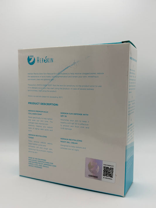 HerSkin Revita Glow Skin Rescue Kit