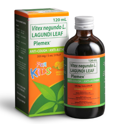Plemex Lagundi Leaf Orange Flavor