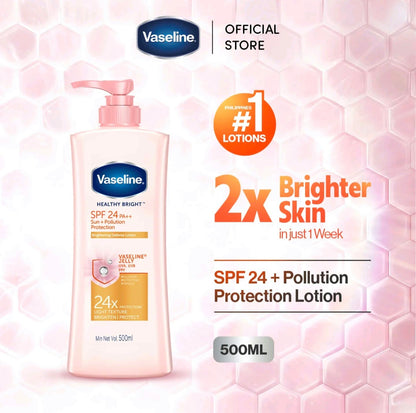 Vaseline healthy Bright SPF 24PA++++ 500 ml
