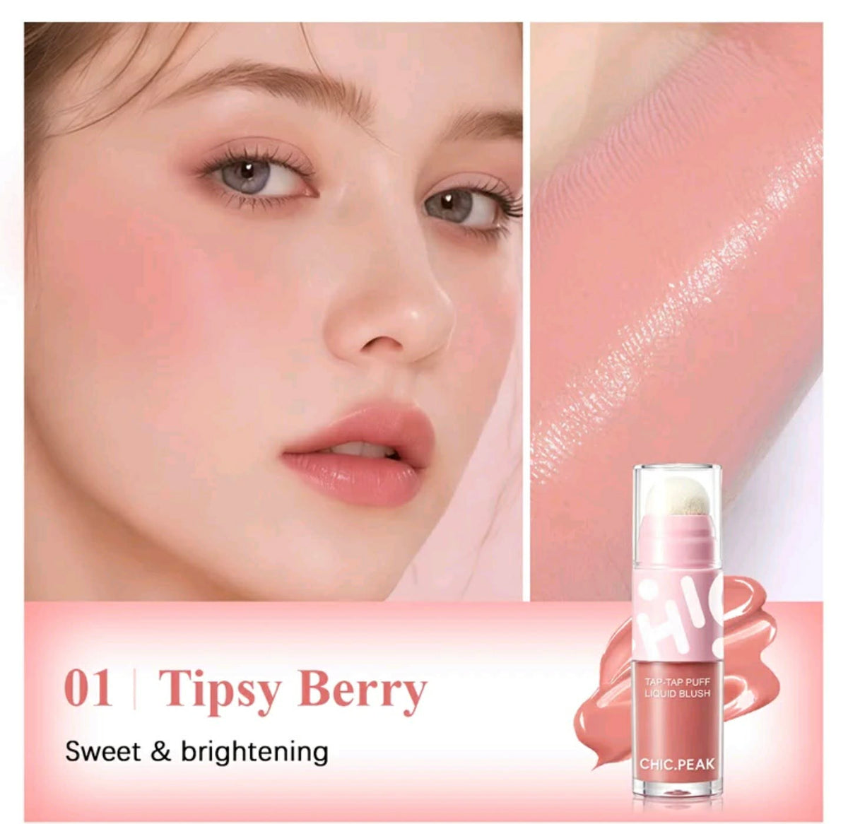 CHIC Taptap Puff Blush
