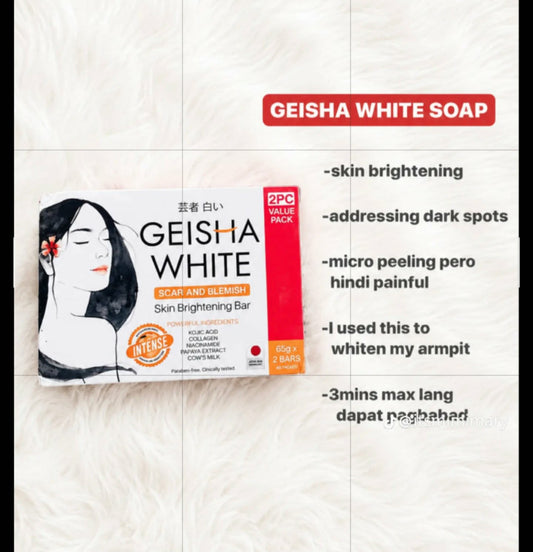 Geisha White Soap Orange
