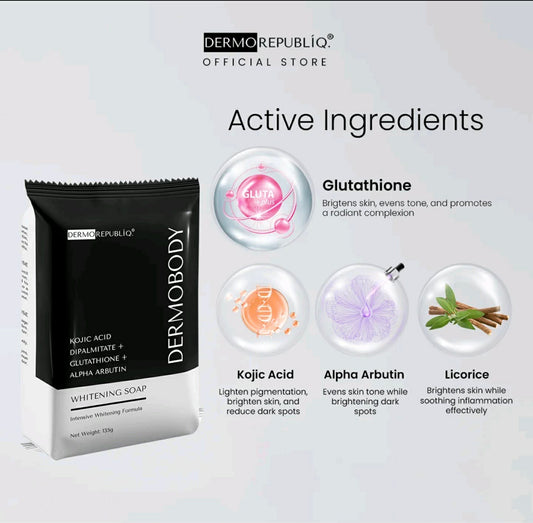 DermoRepubliq Dermo Body kojic soap 135g