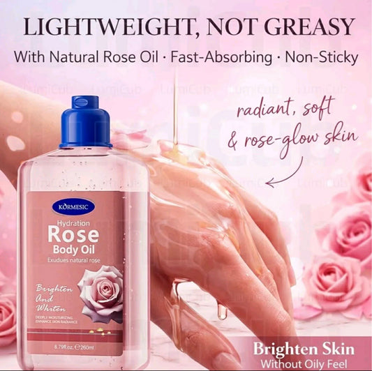 Kormesic Hydration Rose Body oil 250ml
