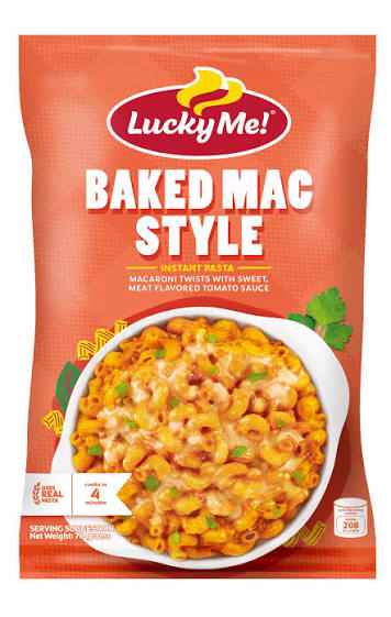 Lucky Me Baked Mac Style
