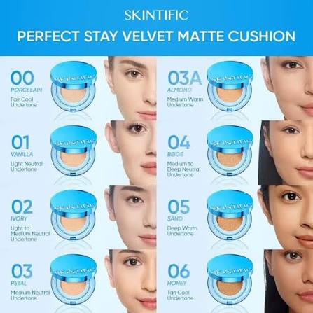 Skintific Blue cushion