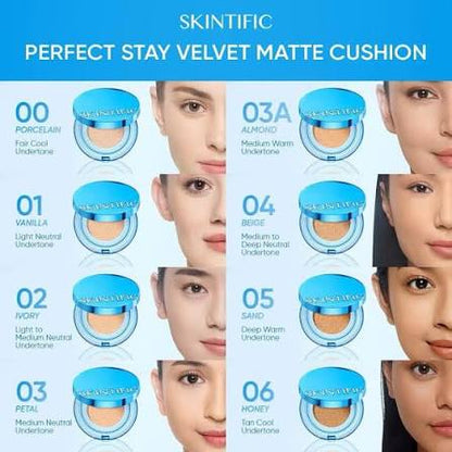 Skintific Blue cushion