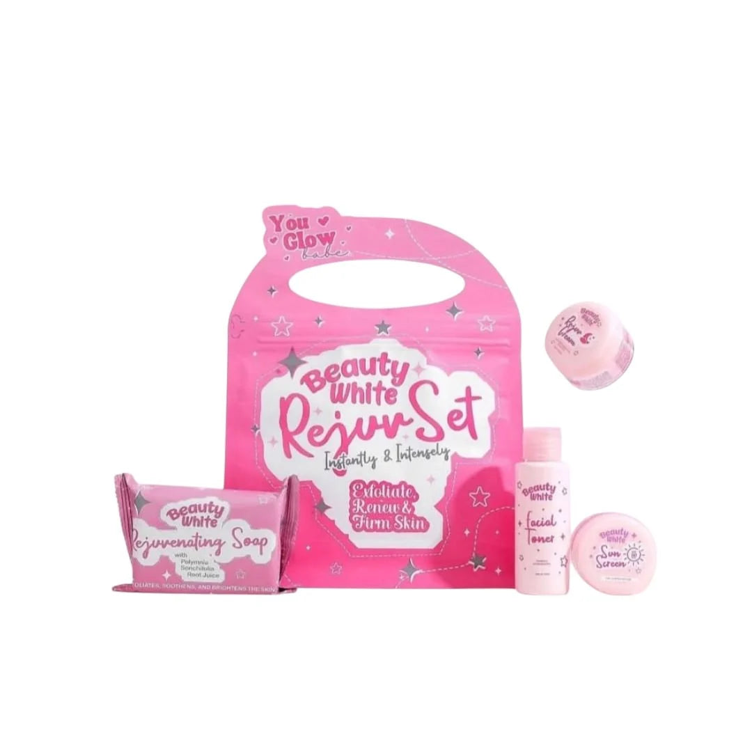 You Glow Babe Beauty White Set